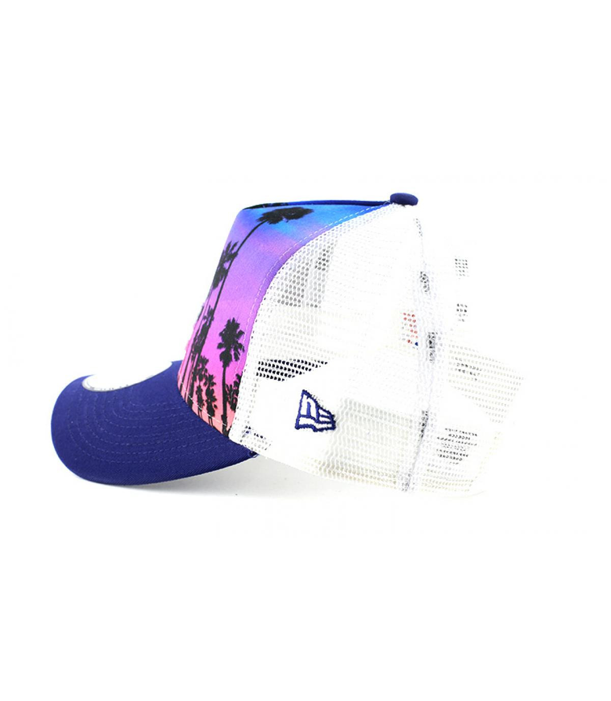 New Era palm trees NY trucker cap